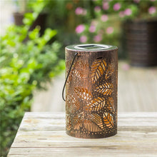 Load image into Gallery viewer, Jamila - Leaf Pattern Shadow Cast Lantern