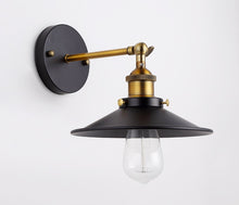 Load image into Gallery viewer, Vintage brass wall sconce