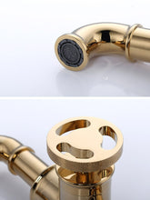 Load image into Gallery viewer, Retro Brass Bathroom Faucet