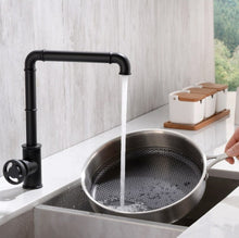 Load image into Gallery viewer, Retro Brass Kitchen Faucet
