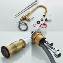 Load image into Gallery viewer, Antique Bronze Touch Control Kitchen Faucet