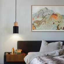 Charger l'image dans la galerie, Suspension design nordique à base de bois