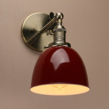 Load image into Gallery viewer, Retro Red Wall Sconce