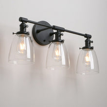Charger l'image dans la galerie, Industrial Farmhouse Black Wall Lamp