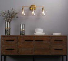 Load image into Gallery viewer, Three-Bulb Finley Vintage Wall Sconce