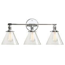 Load image into Gallery viewer, Three-Bulb Finley Vintage Wall Sconce