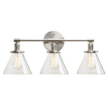Load image into Gallery viewer, Three-Bulb Finley Vintage Wall Sconce