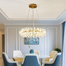 Charger l'image dans la galerie, Loop Glass Crystal chandelier for Dining Areas