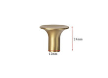 Charger l'image dans la galerie, Poignées d'armoires et de tiroirs en cuivre