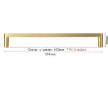 Charger l'image dans la galerie, Poignées d'armoires et de tiroirs en cuivre