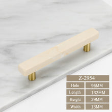 Charger l'image dans la galerie, Poignées d'armoires et de tiroirs en marbre européen