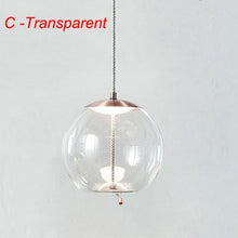 Charger l'image dans la galerie, Suspensions nordiques en corde et verre