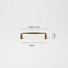 Load image into Gallery viewer, Polished Gold Cabinet and Drawer Handles