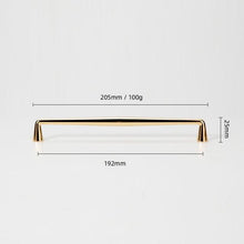 Load image into Gallery viewer, Polished Gold Cabinet and Drawer Handles