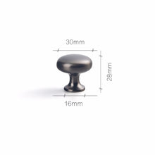 Charger l'image dans la galerie, Gray cabinet knob