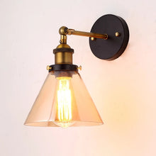 Load image into Gallery viewer, Vintage Glass Wall Lamps