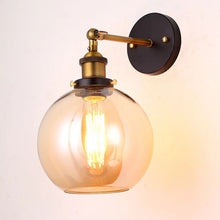 Load image into Gallery viewer, Vintage Glass Wall Lamps