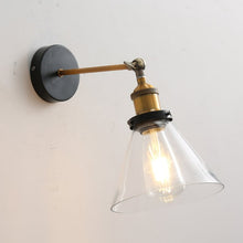Load image into Gallery viewer, Vintage Glass Wall Lamps