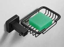 Charger l'image dans la galerie, Ensemble de quincaillerie de salle de bain en acier inoxydable noir