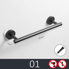 Charger l'image dans la galerie, Ensemble de quincaillerie de salle de bain noir mat