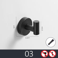 Charger l'image dans la galerie, Ensemble de quincaillerie de salle de bain noir mat