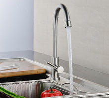 Charger l'image dans la galerie, Brushed Nickel Rotatable Kitchen Faucet