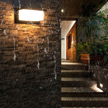 Load image into Gallery viewer, Modern outdoor wall lighting, Rectangle Shape in a sleek contemporary design