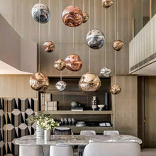 Load image into Gallery viewer, modern glass pendant lights