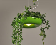 Load image into Gallery viewer, Circular Hanging Garden Pendant Lamp in Green