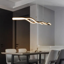 Charger l'image dans la galerie, Lustre LED moderne en forme de vague