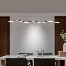 Charger l'image dans la galerie, Lustre LED moderne en forme de vague