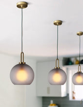 Load image into Gallery viewer, Modern Frosted Glass Globe Hanging Pendant Lighting