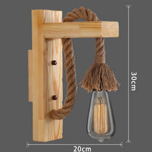 Load image into Gallery viewer, Vintage Rope Wall Lamp