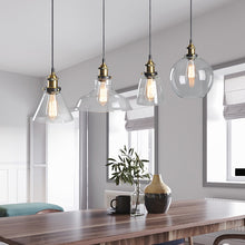Load image into Gallery viewer, Vintage Glass Pendant Lights