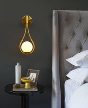Load image into Gallery viewer, Nordic Glass Globe Wall Light