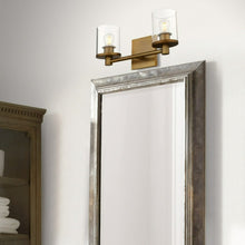 Load image into Gallery viewer, Brass Wall Sconce for Farmhouse decor