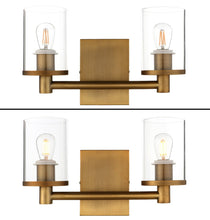 Load image into Gallery viewer, Farmhouse Brass Wall Sconce