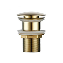 Load image into Gallery viewer, Polished Brass Bathroom Sink Drains