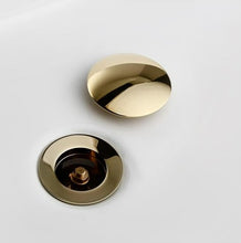 Load image into Gallery viewer, Polished Brass Bathroom Sink Drains