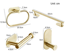 Charger l'image dans la galerie, Gold Modern Bathroom Hardware Set