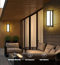 Charger l'image dans la galerie, Bright outdoor porch lights with motion detection