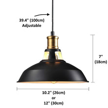 Load image into Gallery viewer, Georgia - Vintage Pendant Light