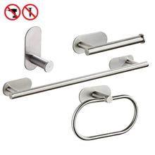Charger l'image dans la galerie, Brushed Nickel Modern Bathroom Hardware Set