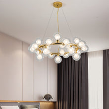 Load image into Gallery viewer, Elena - Modern Glass Globe Chandelier