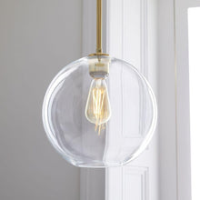 Load image into Gallery viewer, clear Modern Glass Globe Pendant Lights