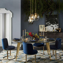 Load image into Gallery viewer, glass pendant light for dining room