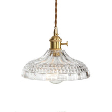 Load image into Gallery viewer, Vintage Textured Glass Pendant Lights