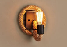 Load image into Gallery viewer, Vintage Rope Wall Light
