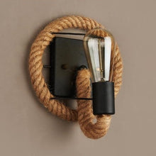 Load image into Gallery viewer, Vintage Rope Wall Light