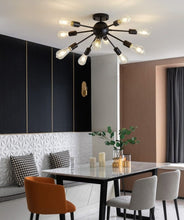 Charger l'image dans la galerie, Ansley - Luminaire multi-ampoules moderne